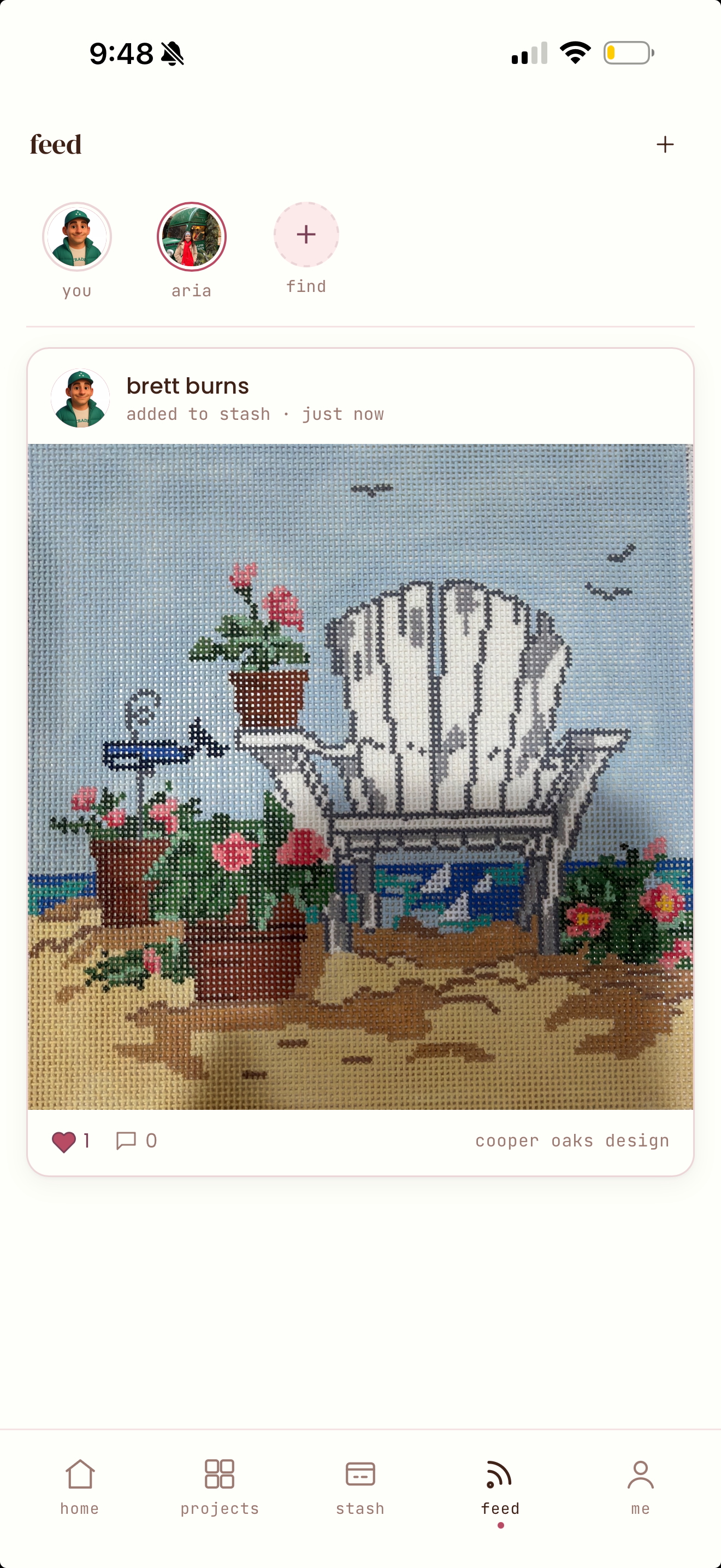 needle minded — community feed